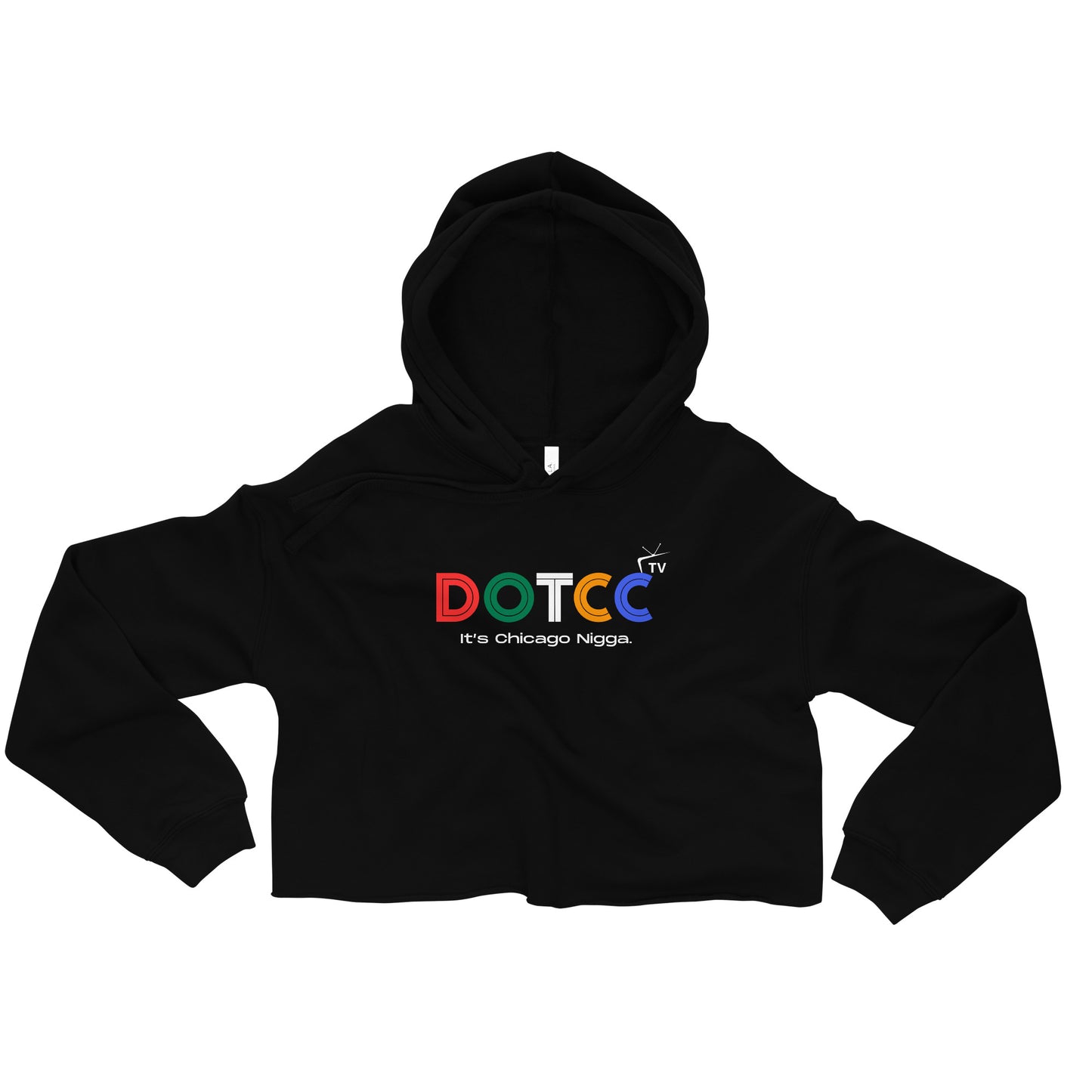 DOTCC Logo Crop Hoodie